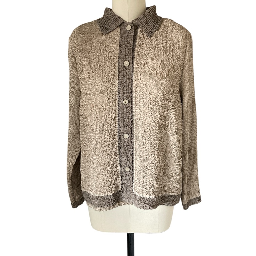 Travel Perfect Crinkle Textured Women's Light Jacket, XL